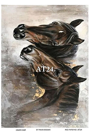 AT Serisi AT24 At Yuvarlak Pirinç Dekopaj 30x42