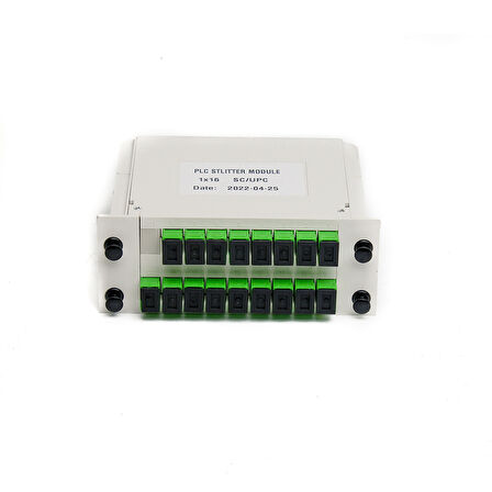  PLC Splitter Kaset Tipi-1/16-SC/APC 