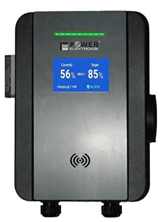 PWR33 BUSINESS -EVC-22 kW WALLBOX - 5 MT KABLO ÇIKIŞLI ELEKTRİKLİ ARAÇ ŞARJ CİHAZI