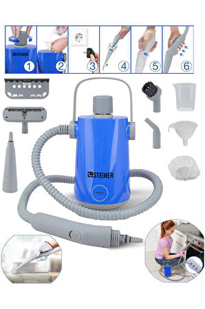 Steiner Alman EasyFix Series Profesyonel Buharlı Temizleyici Buharlı Temizlik Makinesi
