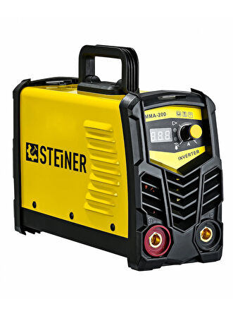 Steiner Alman MMA-200 Amper Profesyonel Dijital Göstergeli İnverter Kaynak Makinesi