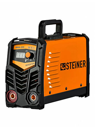 Steiner Alman MMA-200 Amper Profesyonel Dijital Göstergeli İnverter Kaynak Makinesi