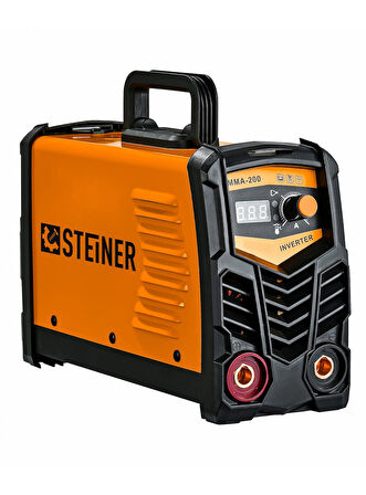 Steiner Alman MMA-200 Amper Profesyonel Dijital Göstergeli İnverter Kaynak Makinesi