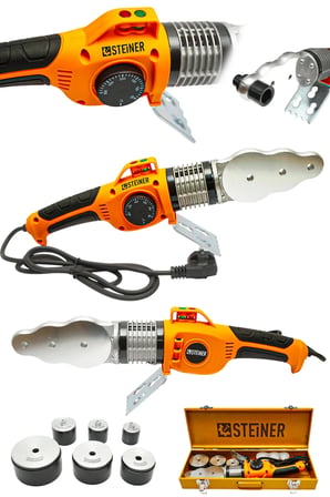 Steiner Profesyonel 1000 Watt Pprc Pvc Boru Kaynak Makinesi