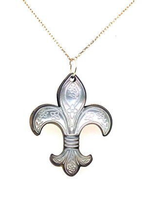 Birinci1926 925 Ayar Gümüş Mother Of Pearl Sedef Kolye