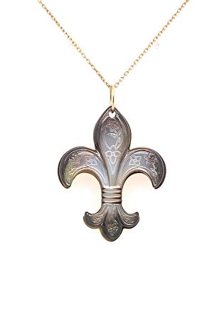 Birinci1926 925 Ayar Gümüş Mother Of Pearl Sedef Kolye