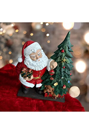Yeniyıl, Yılbaşı, Dekor, Noel Baba Biblo, Heykel, Hediye