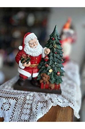 Yeniyıl, Yılbaşı, Dekor, Noel Baba Biblo, Heykel, Hediye