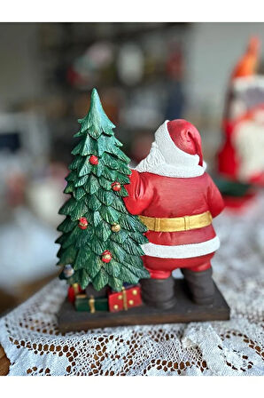 Yeniyıl, Yılbaşı, Dekor, Noel Baba Biblo, Heykel, Hediye