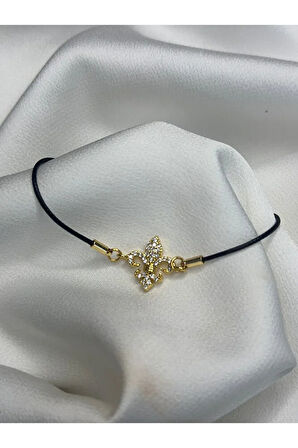 Hanedan arması, Zambak Çiçeği desenli bileklik, Sevgiliye Hediye, Sevgililer günü