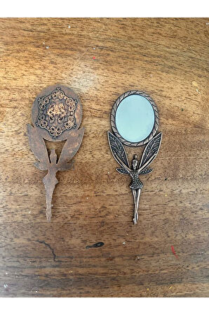 10’lu Melekli Ayna, Hediyelik, Eskitme Melekli Ayna