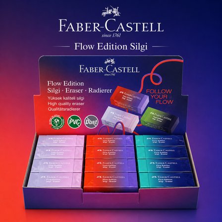 Faber Castell Flow Edition Silgi 3 Adet 
