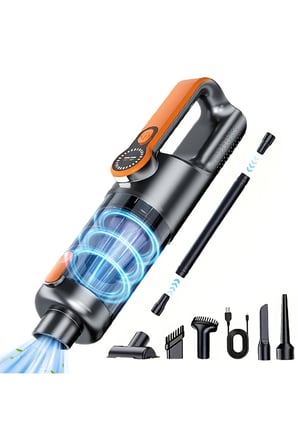 ST-126Plus Güçlü El Tipi Süpürge 22000Pa Emme Gücü 6000mAh Pil Şarj Edilebilir Kablosuz Araç Süpürge