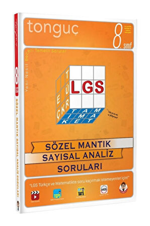Tonguç 8.sınıf Lgs Sözel Mantık Sayısal Analiz Soruları - Kolektif