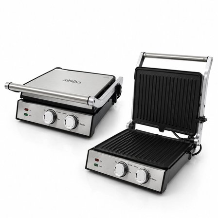 Sinbo Izgara ve Tost Makinesi - Yapışmaz Yüzey - 4 Dilim Kapasiteli