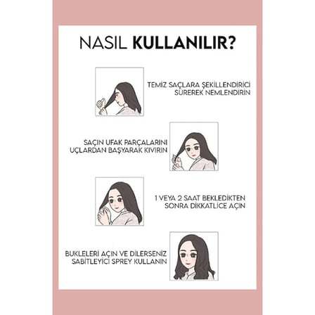 6'lı Bigudi Seti