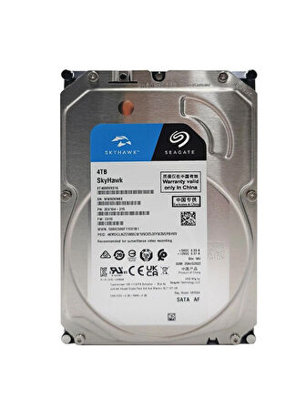 4 TB SEAGATE SKYHAWK 5400R 256M 7/24RV   ST4000VX016