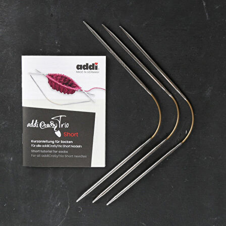 Addi CrasyTrio 3 lü 3,25 Mm 21 Cm Misinalı Çorap Ş