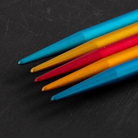 Addi Colibri 3,5mm 20cm Renkli Çorap Şişi - 204-7