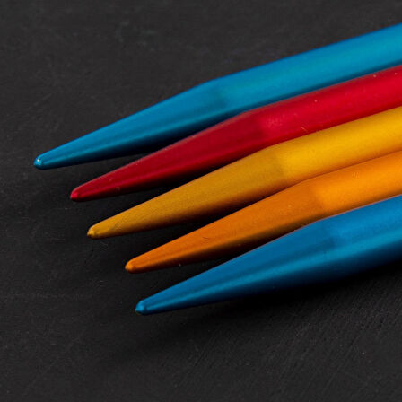 Addi Colibri 7mm 23cm Renkli Çorap Şişi - 204-7