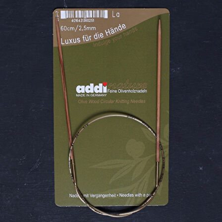 Addi Olive Wood 2,5 mm 60 cm Zeytin Ağacı Misinalı