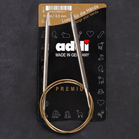 Addi 6,5mm 80cm Klasik Misinalı Şiş- 105-7