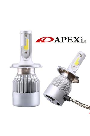 Apexı H4 Led Xenon Far Ampul 10800 Lumen 60 Watt