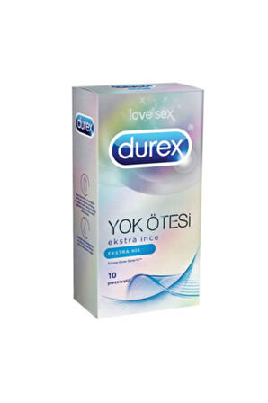 Yok Ötesi Ekstra Ince Ekstra Zevk Prezervatif 10 Lu