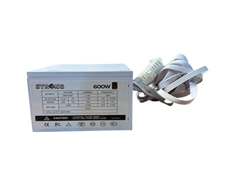 Strong ST600 600W 80+ Bronze Apfc Beyaz Power Supply Güç Kaynağı