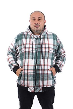 Starbattal Büyük Beden Oduncu Sweat Fermuarlı Cep 22201-1814