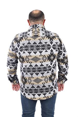 Starbattal Büyük Beden Oduncu Gömlek Red Apple 22210-2730