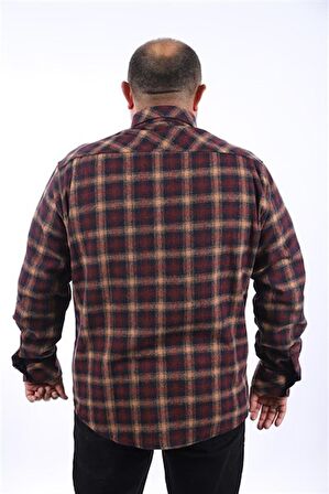 Starbattal Oduncu Gömlek Çift Cep Kapaklı Small Plaid 22217-2336