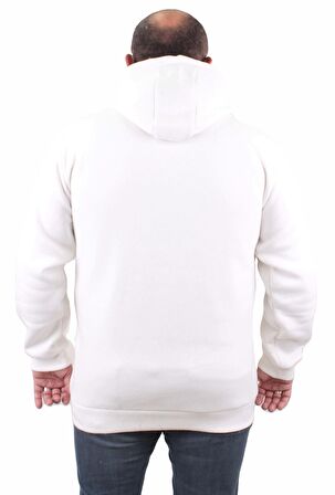 Starbattal Büyük Beden Erkek Basic Sweat Kapüşonlu 11700-4417