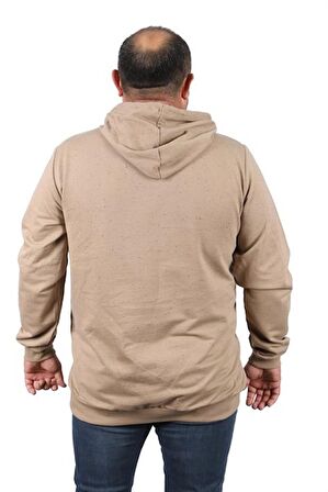 Starbattal Büyük Beden Basic Kapüşonlu Sweat 22705-1294