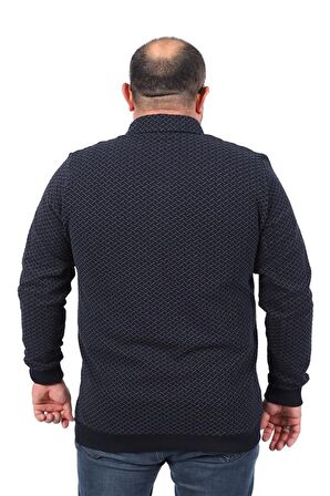 Starbattal Büyük Beden Polo Yaka Sweat İmpact MC 22717-6470