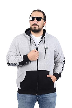 Starbattal Büyük Beden Kapüşonlu Sweat Urban 22707-1246