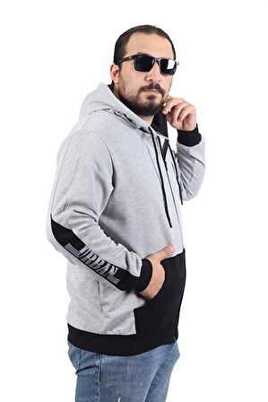 Starbattal Büyük Beden Kapüşonlu Sweat Urban 22707-1246