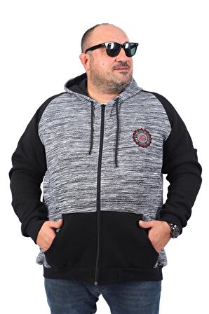 Starbattal Büyük Beden Unisex New York Collage Sweat 22727-6423