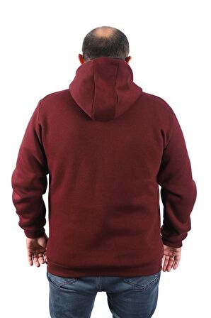 Starbattal Büyük Beden Unisex Kapüşonlu 3ip Sweat 11701 MURDUM