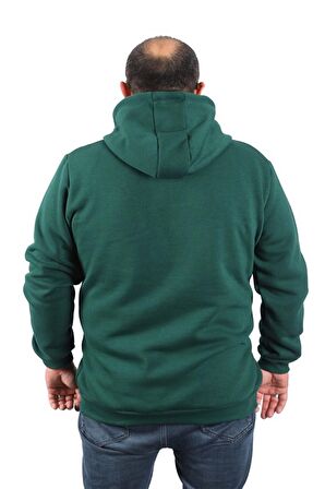 Starbattal Büyük Beden Unisex Kapüşonlu 3ip Sweat 11701 NEFTI