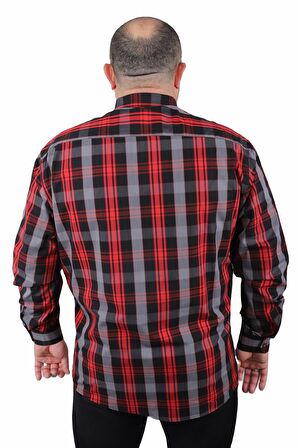 Starbattal Büyük Beden Erkek Gömlek Viento 23369 SIYAH