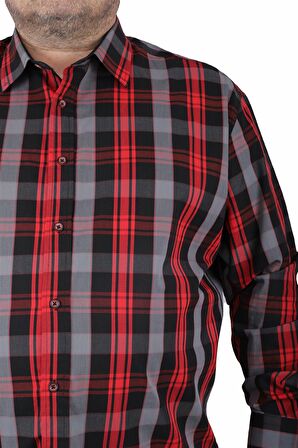 Starbattal Büyük Beden Erkek Gömlek Viento 23369 SIYAH