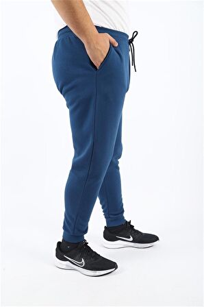 Starbattal Büyük Beden 3ip Classic Eşofman Altı 22515 INDIGO