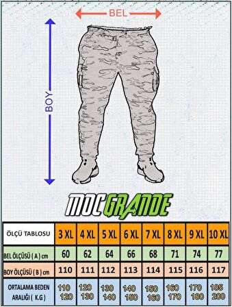 Starbattal Büyük Beden Basic Eşofman Altı Full Lycra 11516 ANTRASİT MELANJ