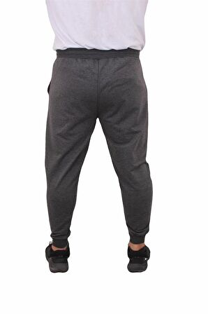 Starbattal Büyük Beden Basic Eşofman Altı Full Lycra 11516 ANTRASİT MELANJ
