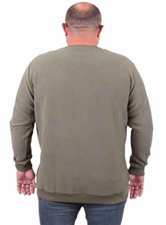 Starbattal Büyük Beden Selanik Classic Sweat 23200 HAKI