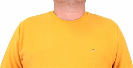 Starbattal Büyük Beden Selanik Classic Sweat 23200 HARDAL