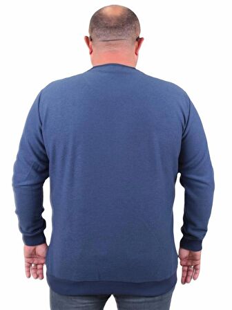 Starbattal Büyük Beden Selanik Classic Sweat 23200 Marin