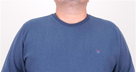 Starbattal Büyük Beden Selanik Classic Sweat 23200 Marin