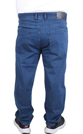 Starbattal Büyük Beden Kot Pantolon Power Lycra Comero 11914 MAVI